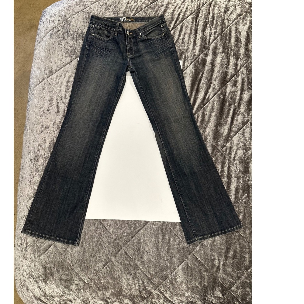Y2K Miss Me Mason Flare Jeans Size 29x33 Dark Wash
